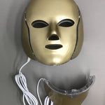 Revitalderma, infraröd Led mask för hudvård:-OBS end-i GULD